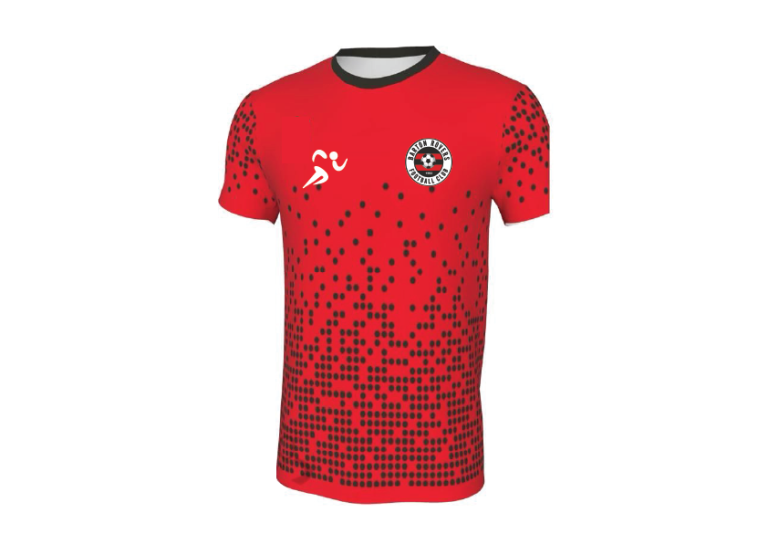 Barton Tee red frountArtboard 1